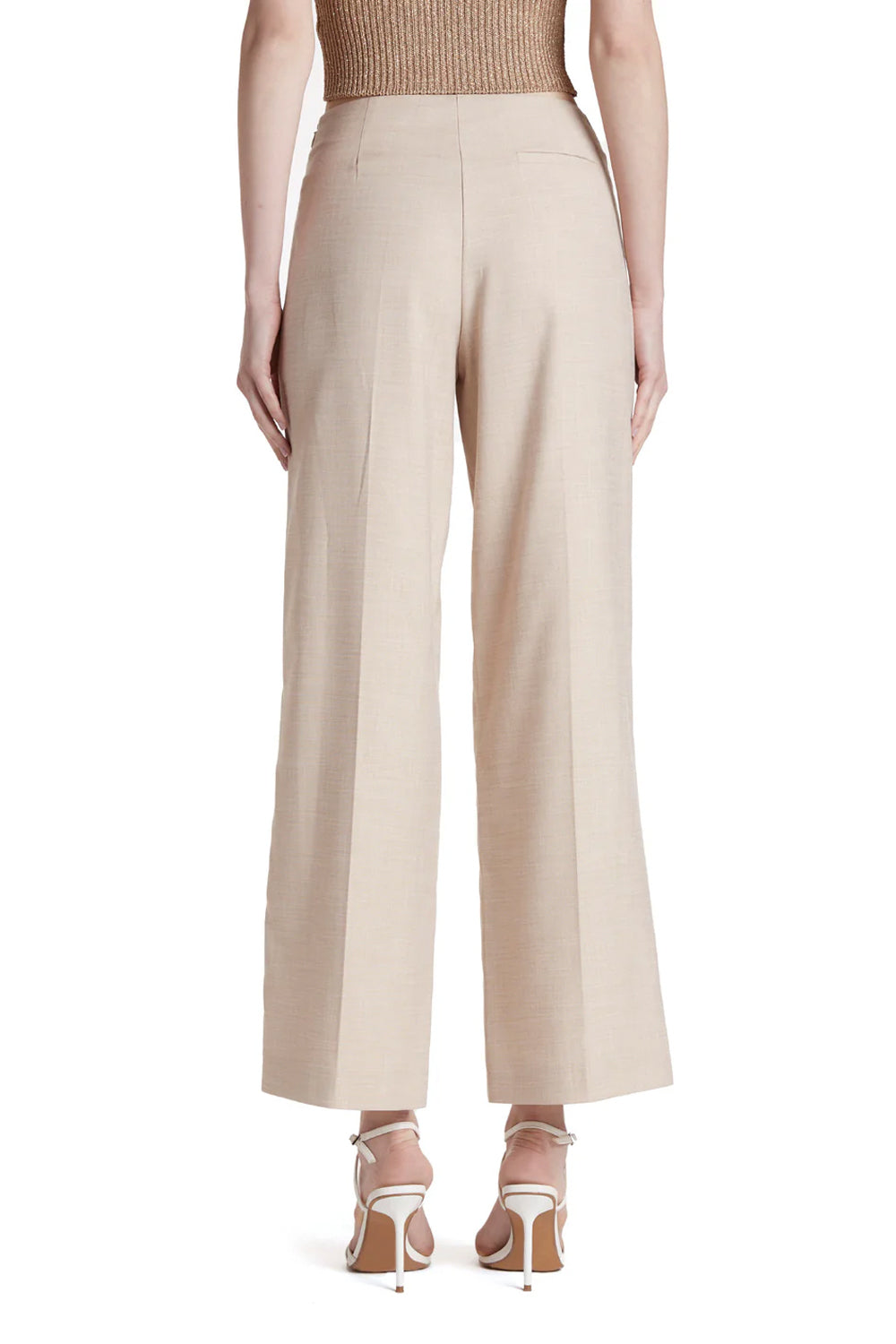 SIMONA CORSELLINI Pantalone in tramato light