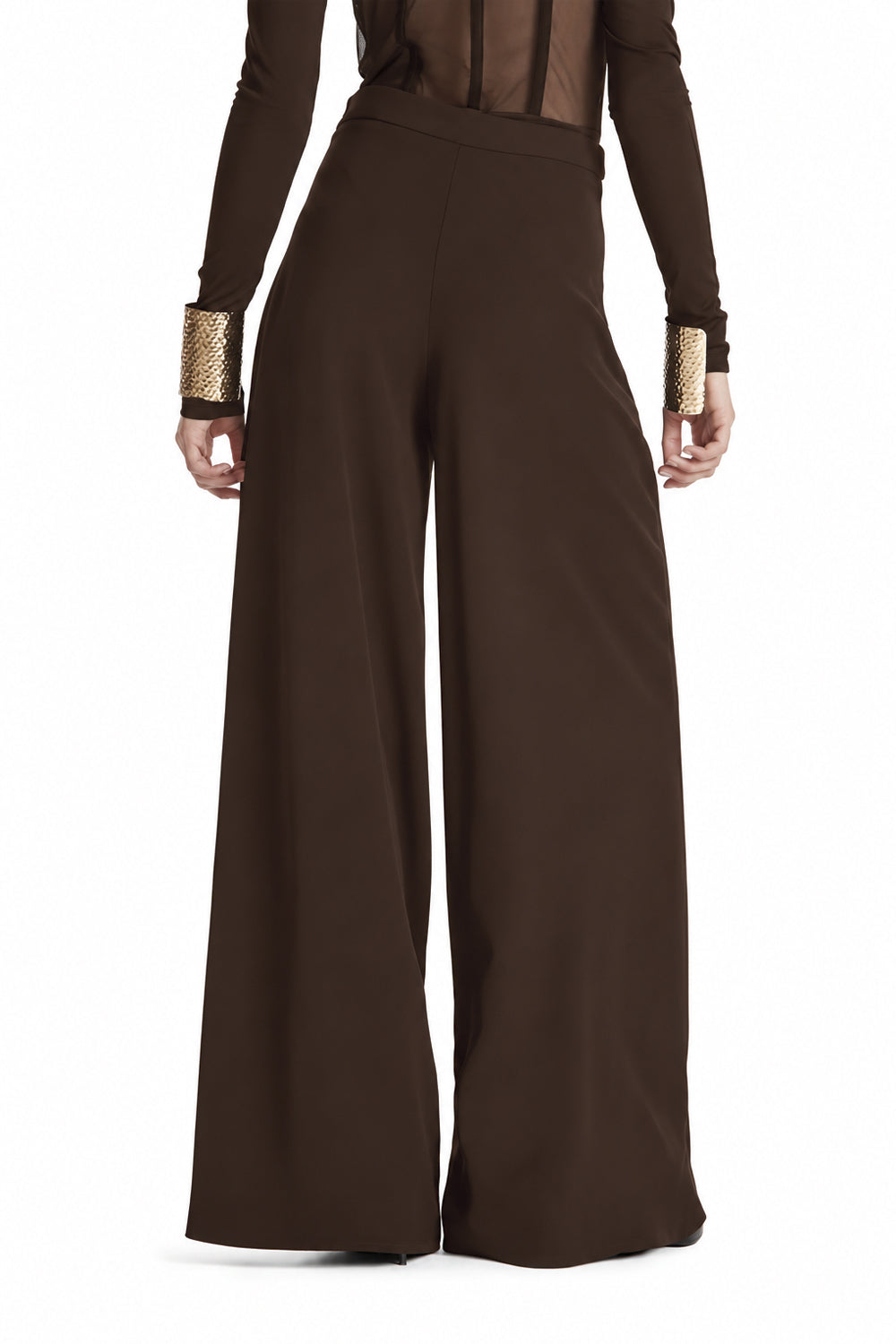 SIMONA CORSELLINI Pantalone wide leg extra largo