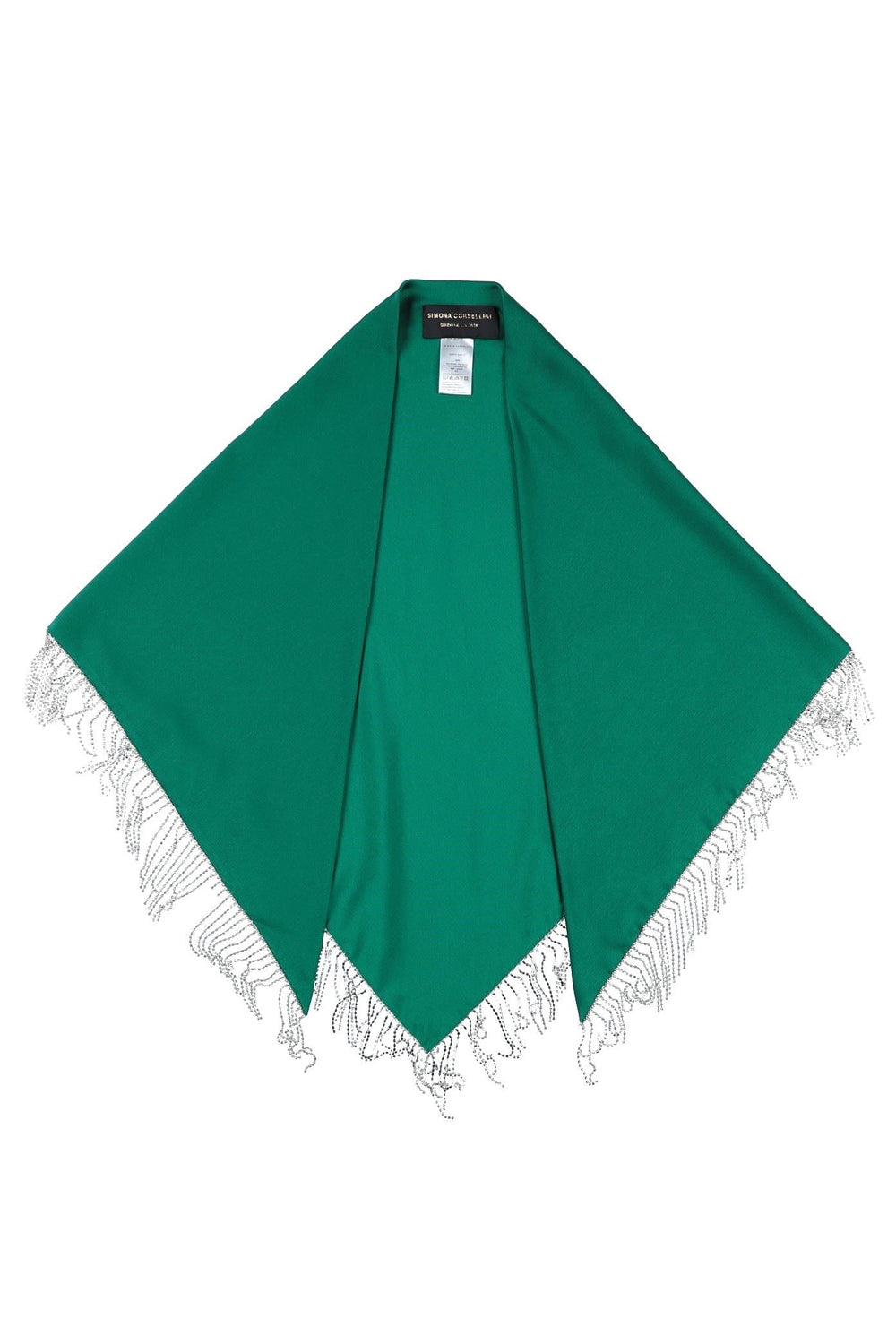 SIMONA CORSELLINI Stola in seta con strass Shawls SIMONA CORSELLINI