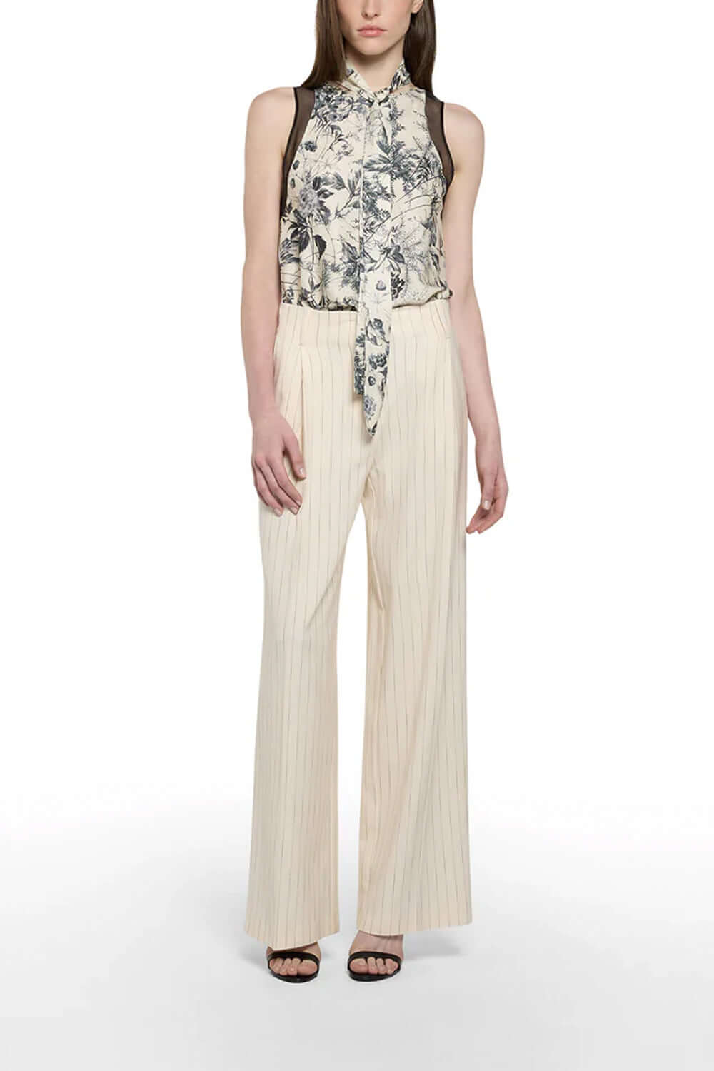 SIMONA CORSELLINI Top con stampa floreale Uncategorized SIMONA CORSELLINI