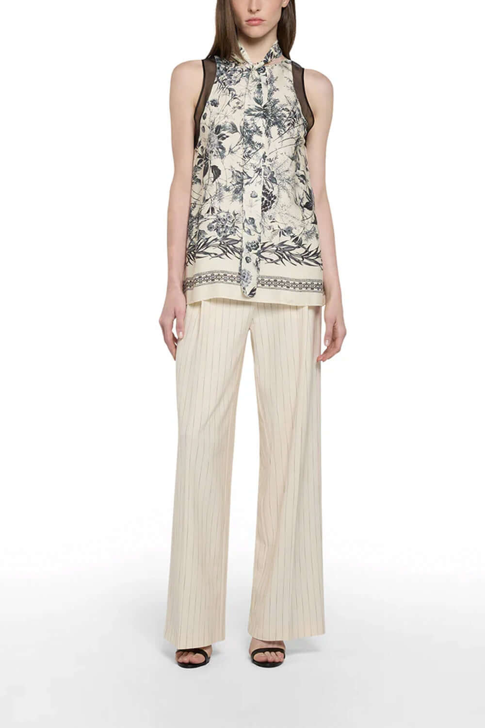 SIMONA CORSELLINI Top con stampa floreale Uncategorized SIMONA CORSELLINI
