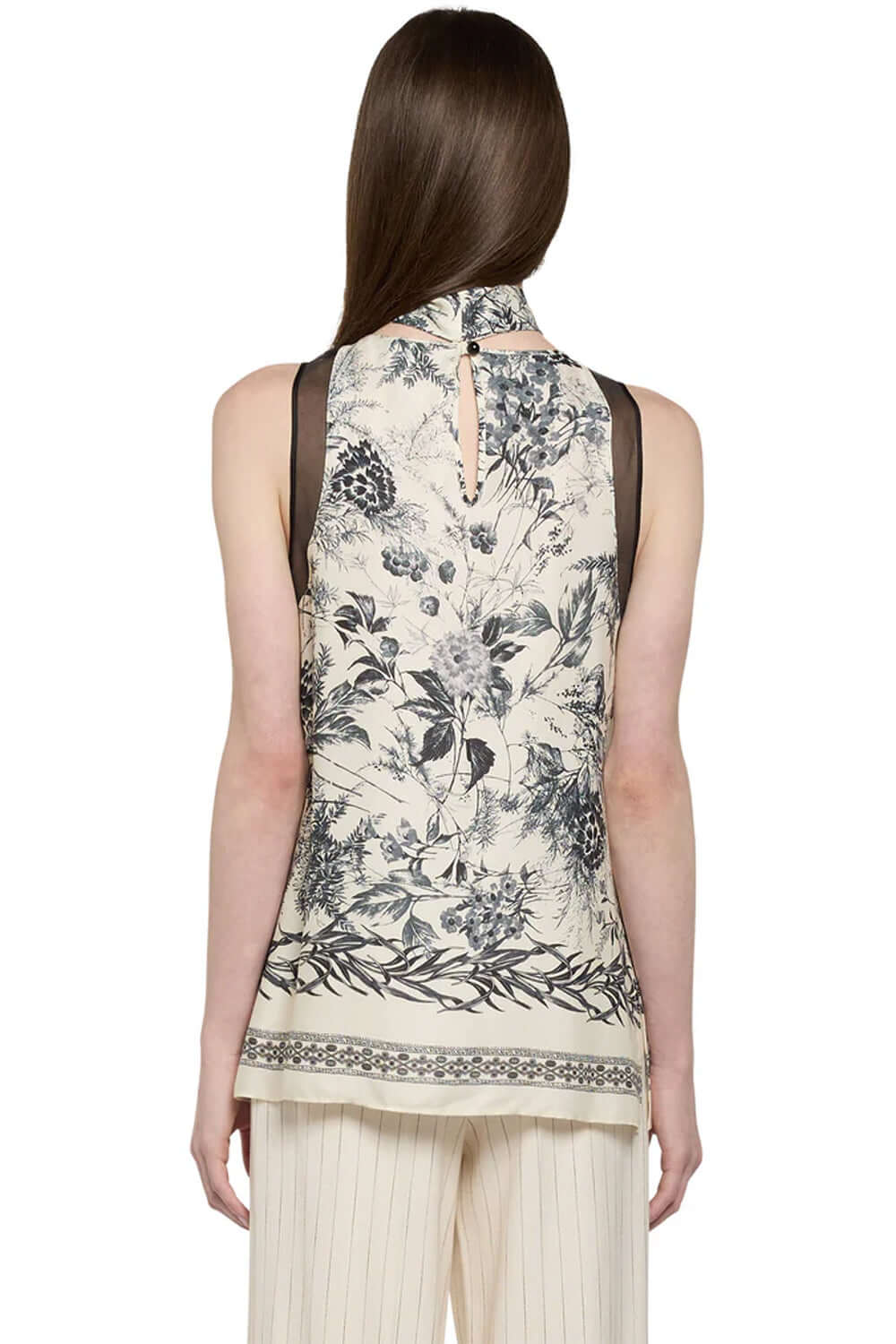 SIMONA CORSELLINI Top con stampa floreale Uncategorized SIMONA CORSELLINI