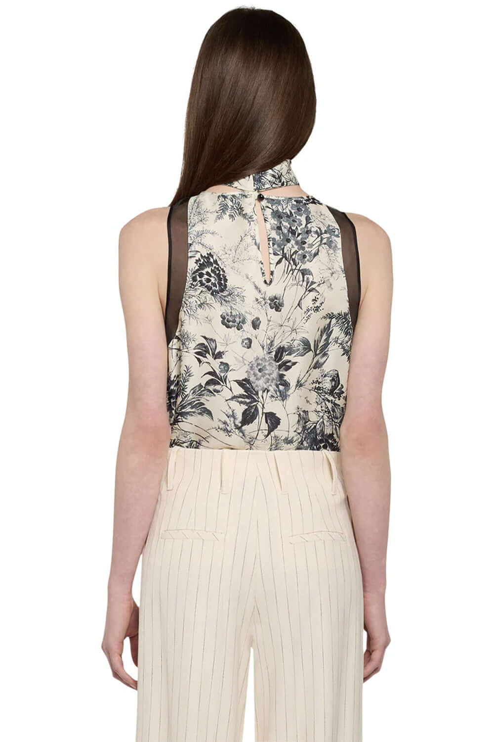 SIMONA CORSELLINI Top con stampa floreale Uncategorized SIMONA CORSELLINI