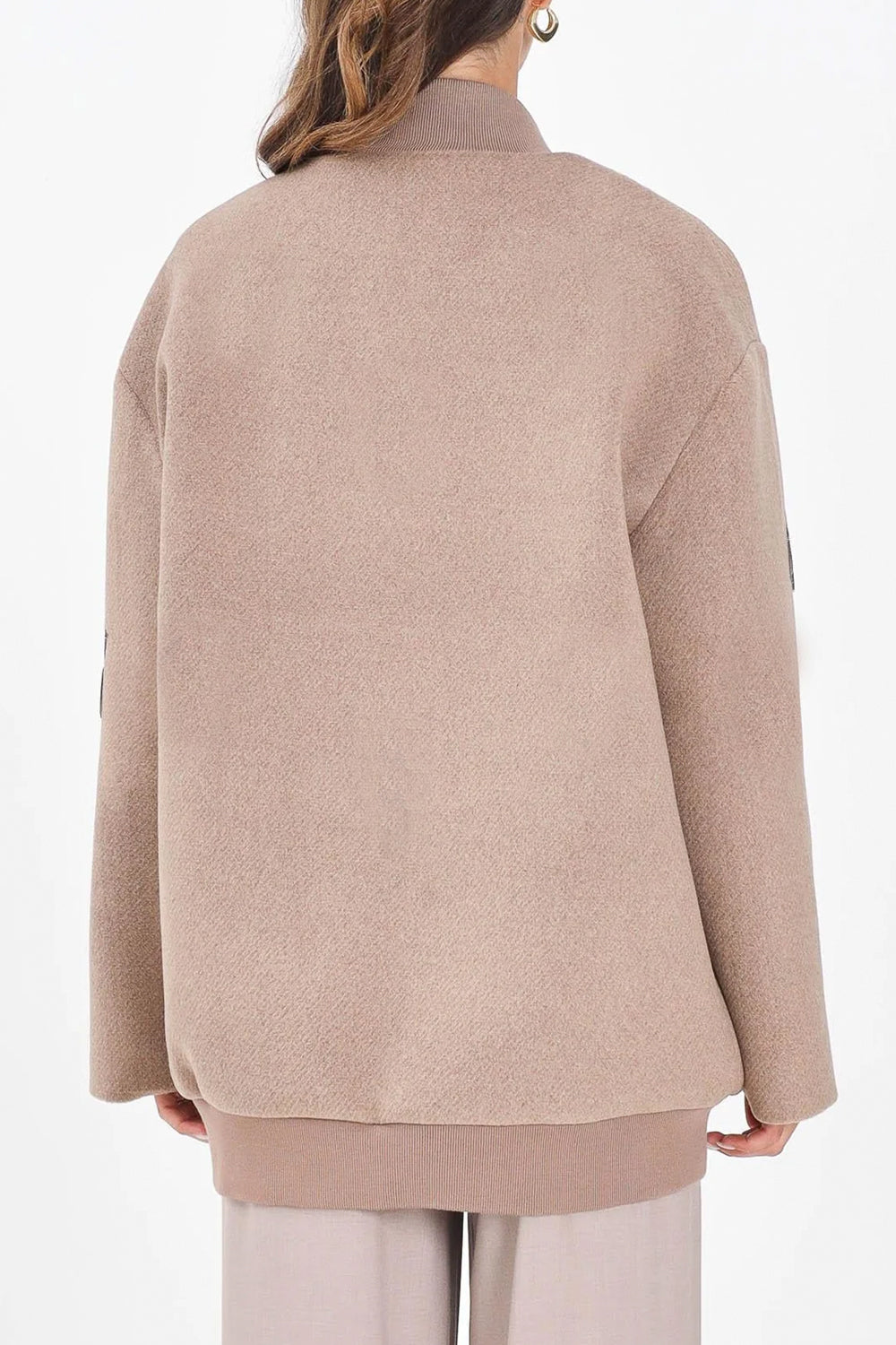 SIMONA CORSELLINI Giacca Caban con zip