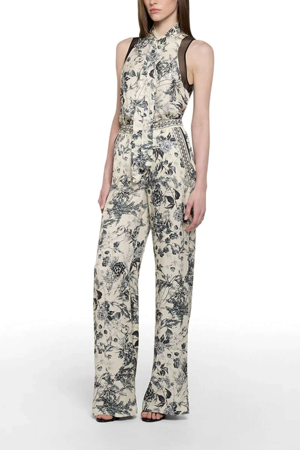 SIMONA CORSELLINI Pantalone stampa floreale Uncategorized SIMONA CORSELLINI