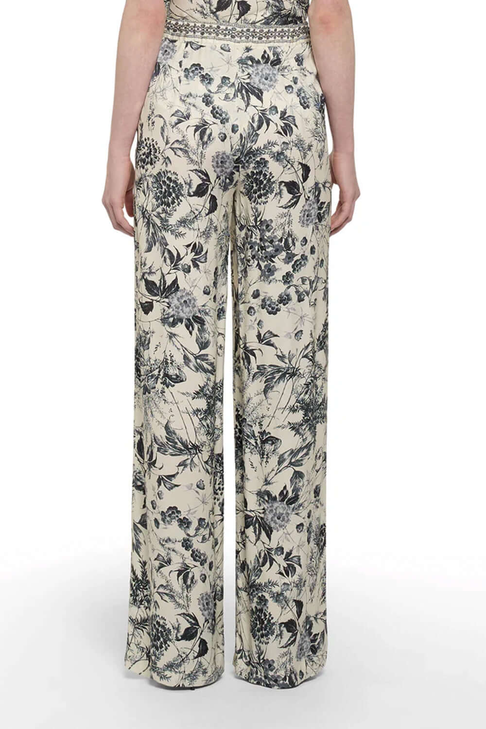 SIMONA CORSELLINI Pantalone stampa floreale Uncategorized SIMONA CORSELLINI