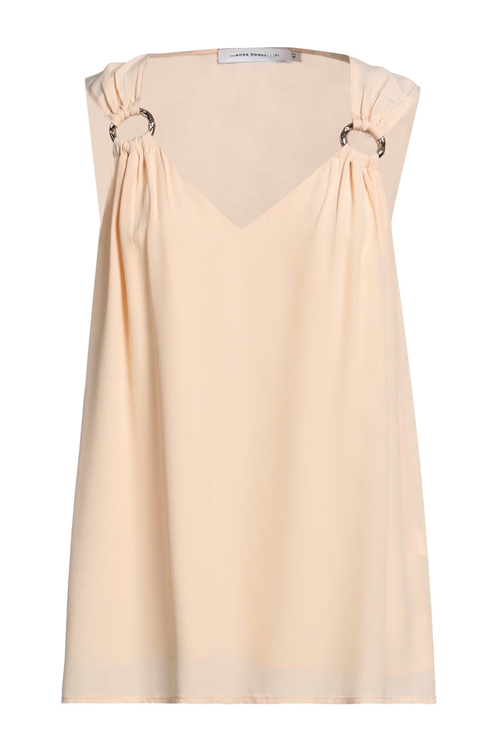 SIMONA CORSELLINI Top con anelli di bambù Clothing SIMONA CORSELLINI
