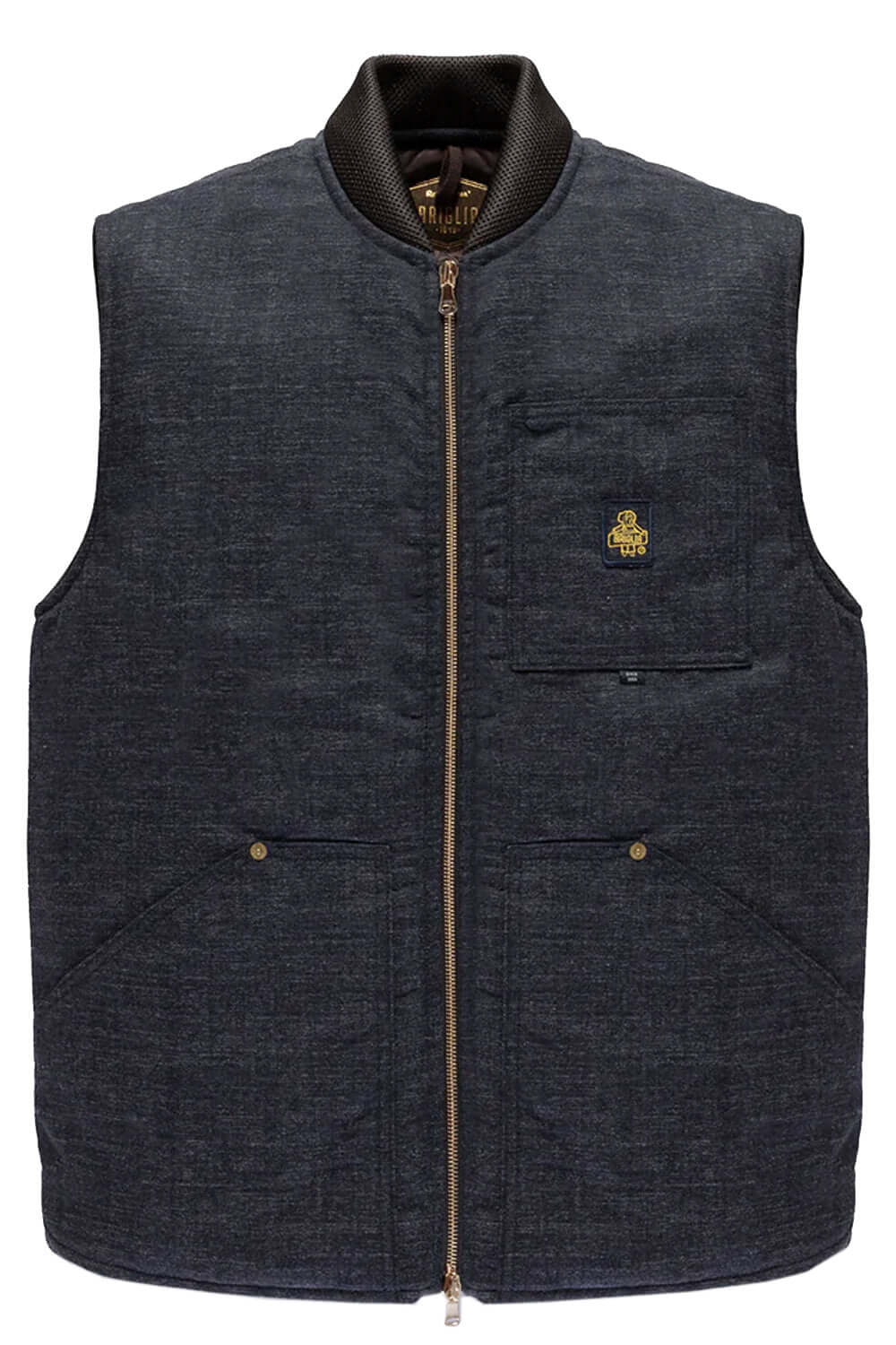 BRIGLIA1949 x REFRIGIWEAR Gilet in denim Uncategorized BRIGLIA QUATTRO DECIMI