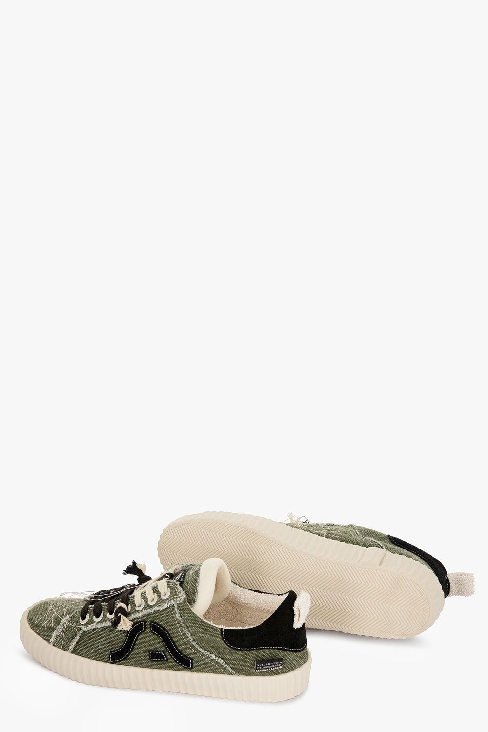 SPRINGA Sneakers tela Olona con ricamo