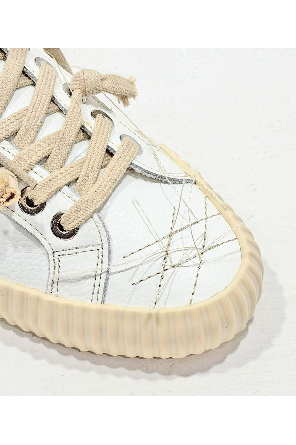 SPRINGA Sneakers in pelle con ricamo
