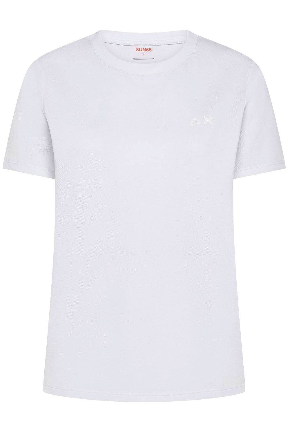 SUN68 T-shirt in piquet di cotone