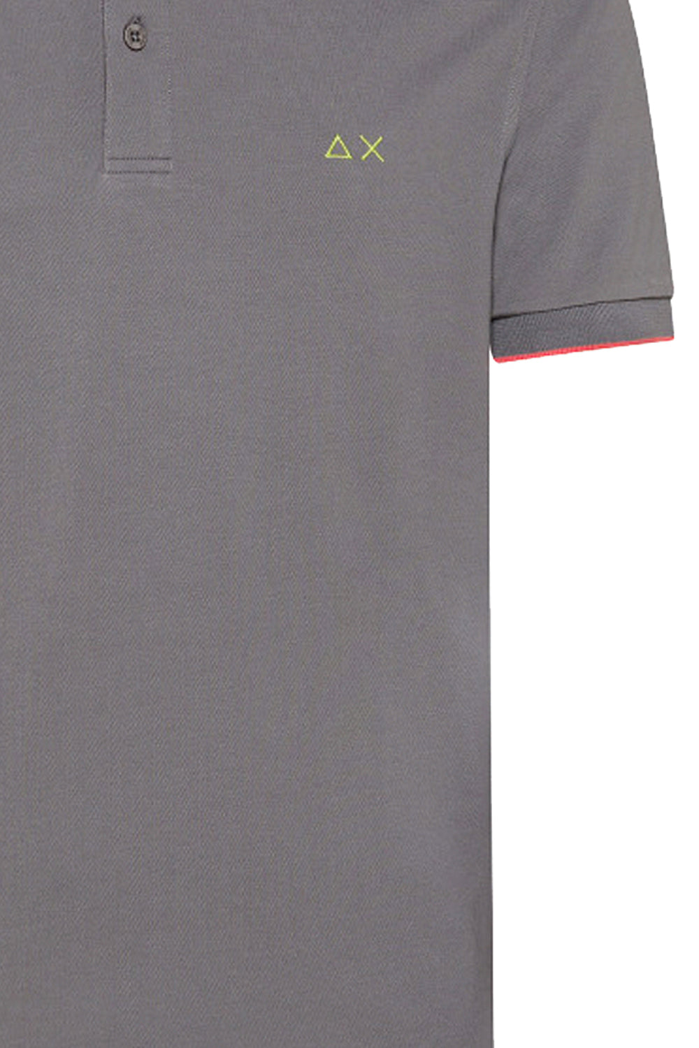 SUN 68 Polo small stripes on collar SUN 68