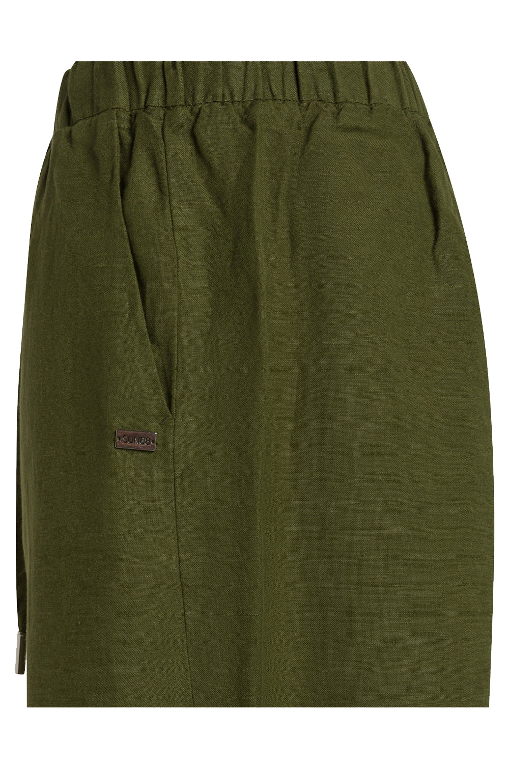 SUN 68 Bermuda in lino con coulisse SUN 68