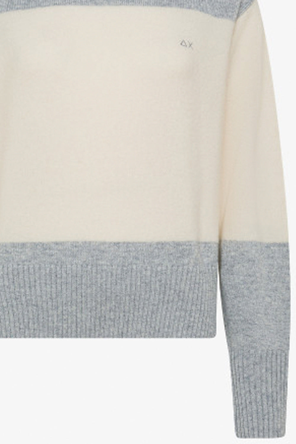 SUN68 Maglia collo alto color block Uncategorized SUN 68