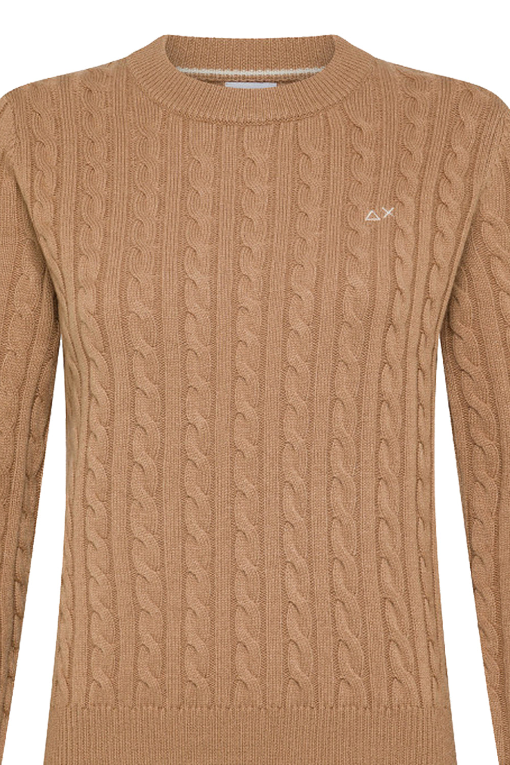 SUN68 Maglia girocollo a trecce Uncategorized SUN 68
