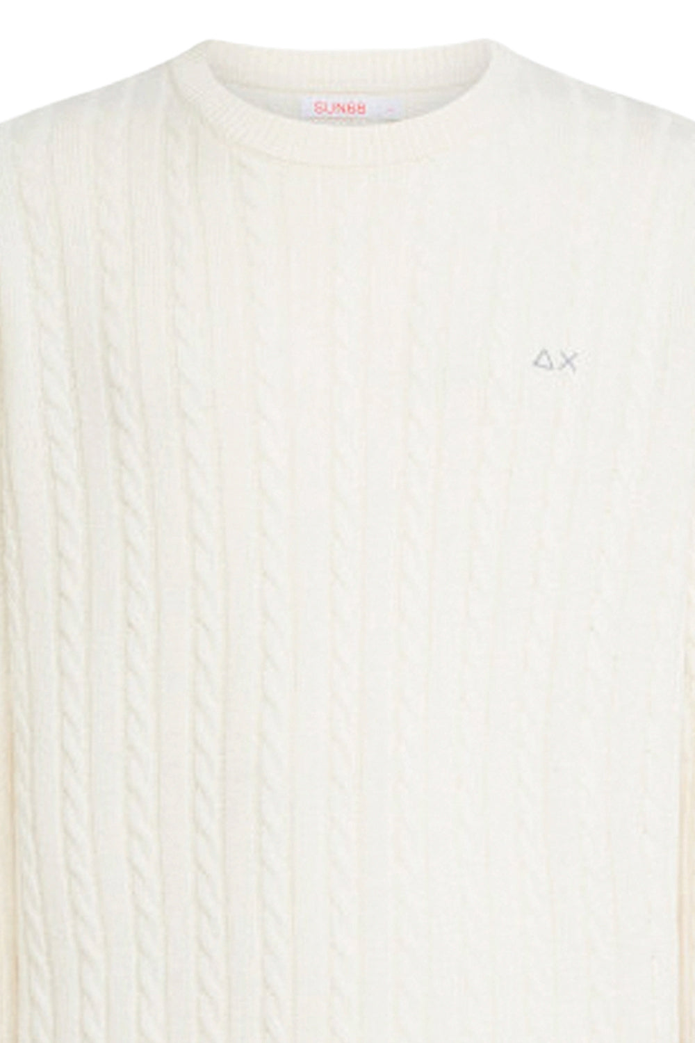 SUN 68 Maglia girocollo a trecce Uncategorized SUN 68