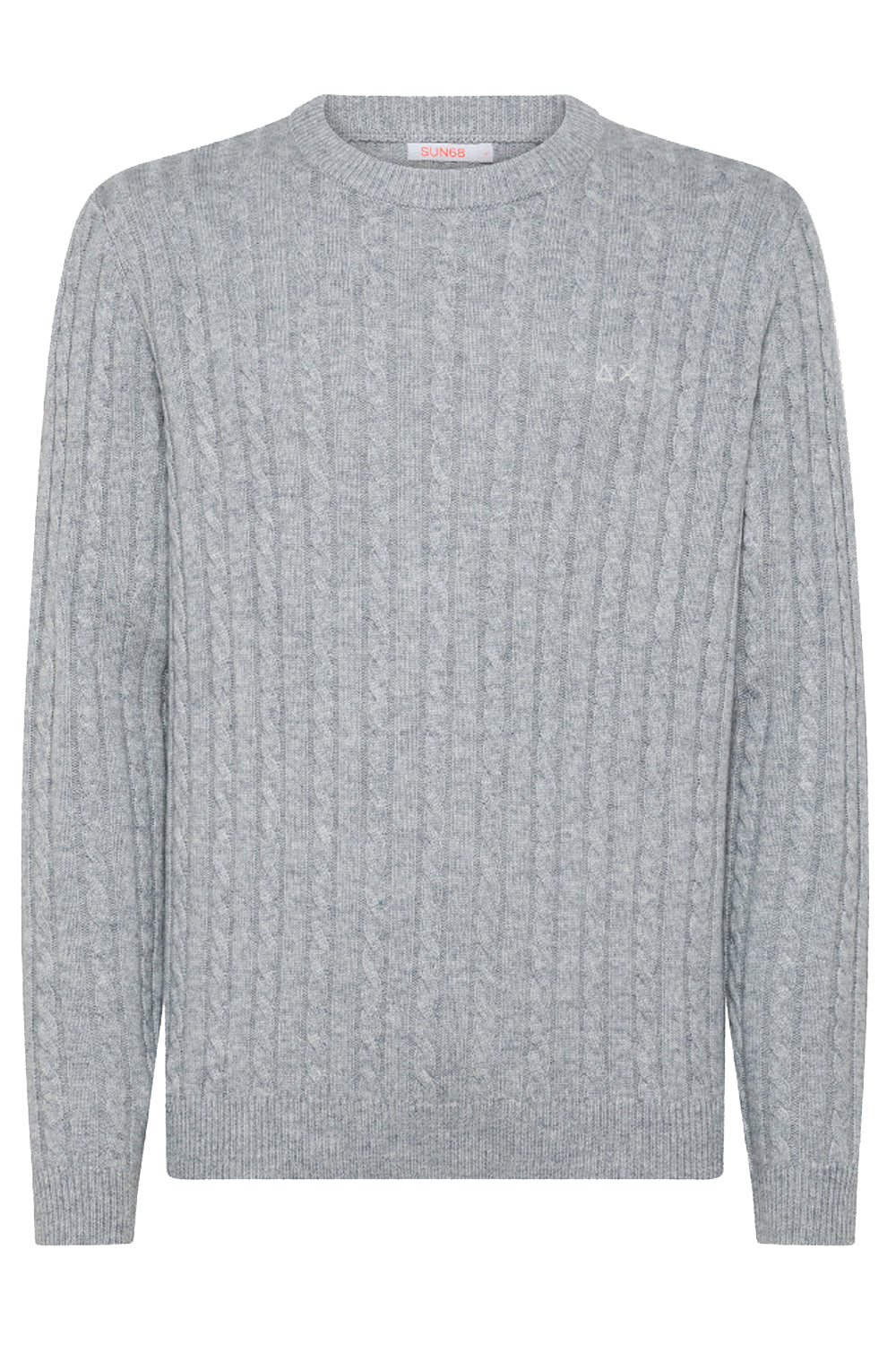 SUN 68 Maglia girocollo a trecce Uncategorized SUN 68