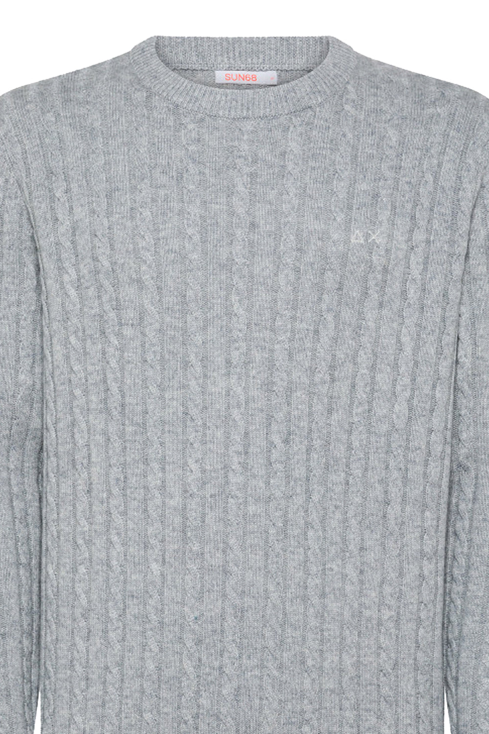 SUN 68 Maglia girocollo a trecce Uncategorized SUN 68