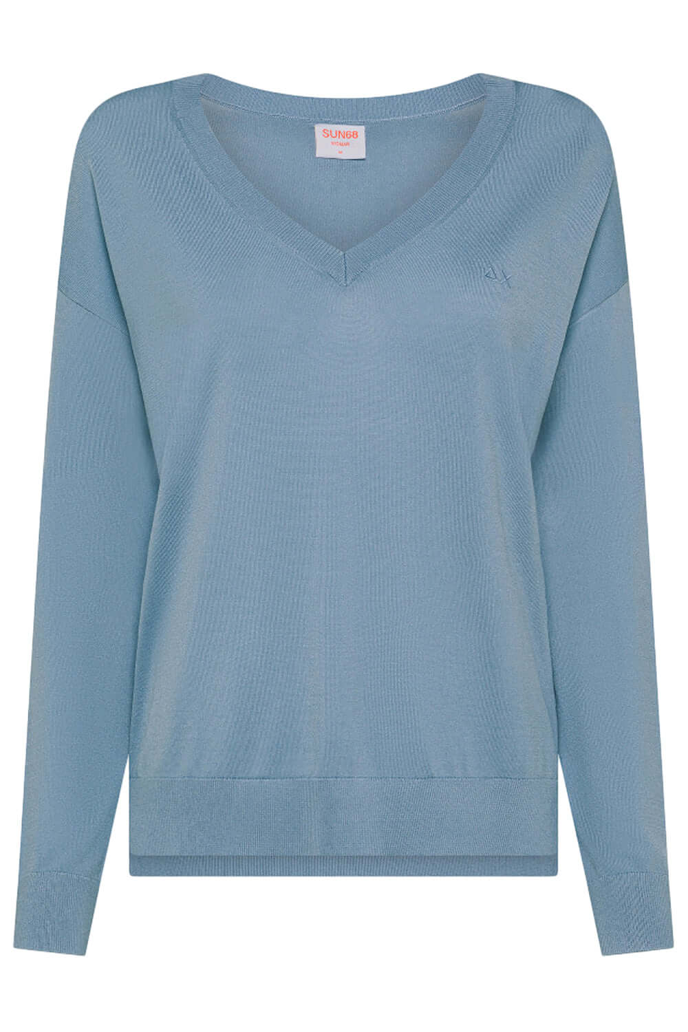 SUN 68 Maglia in viscosa scollo a V Uncategorized SUN 68