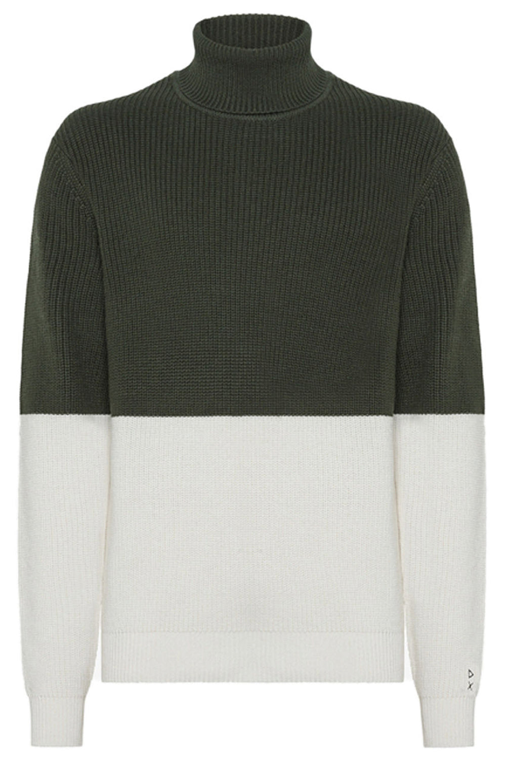 SUN 68 Maglia lupetto bicolore