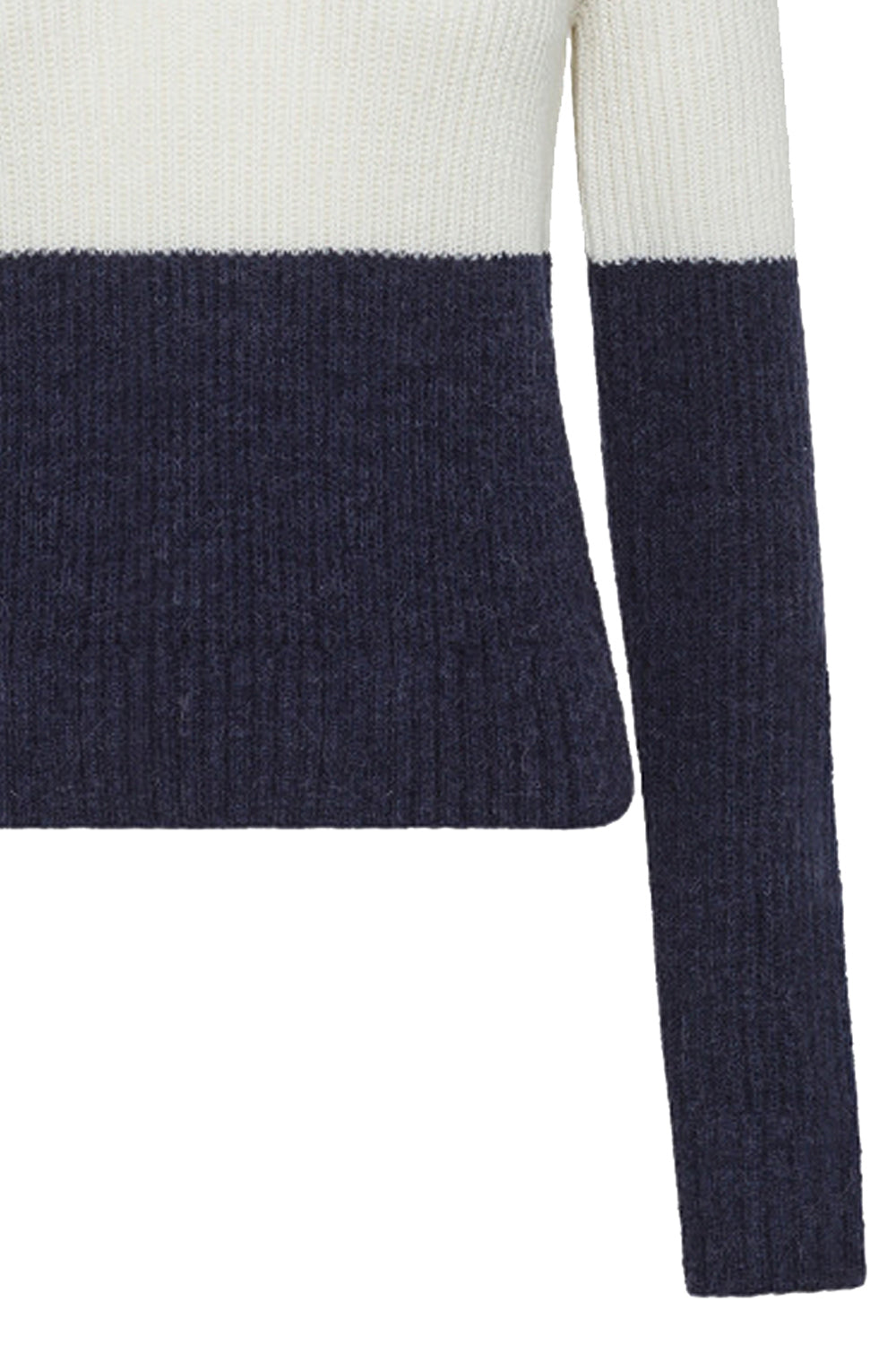 SUN 68 Maglia collo alto bicolore Clothing SUN 68