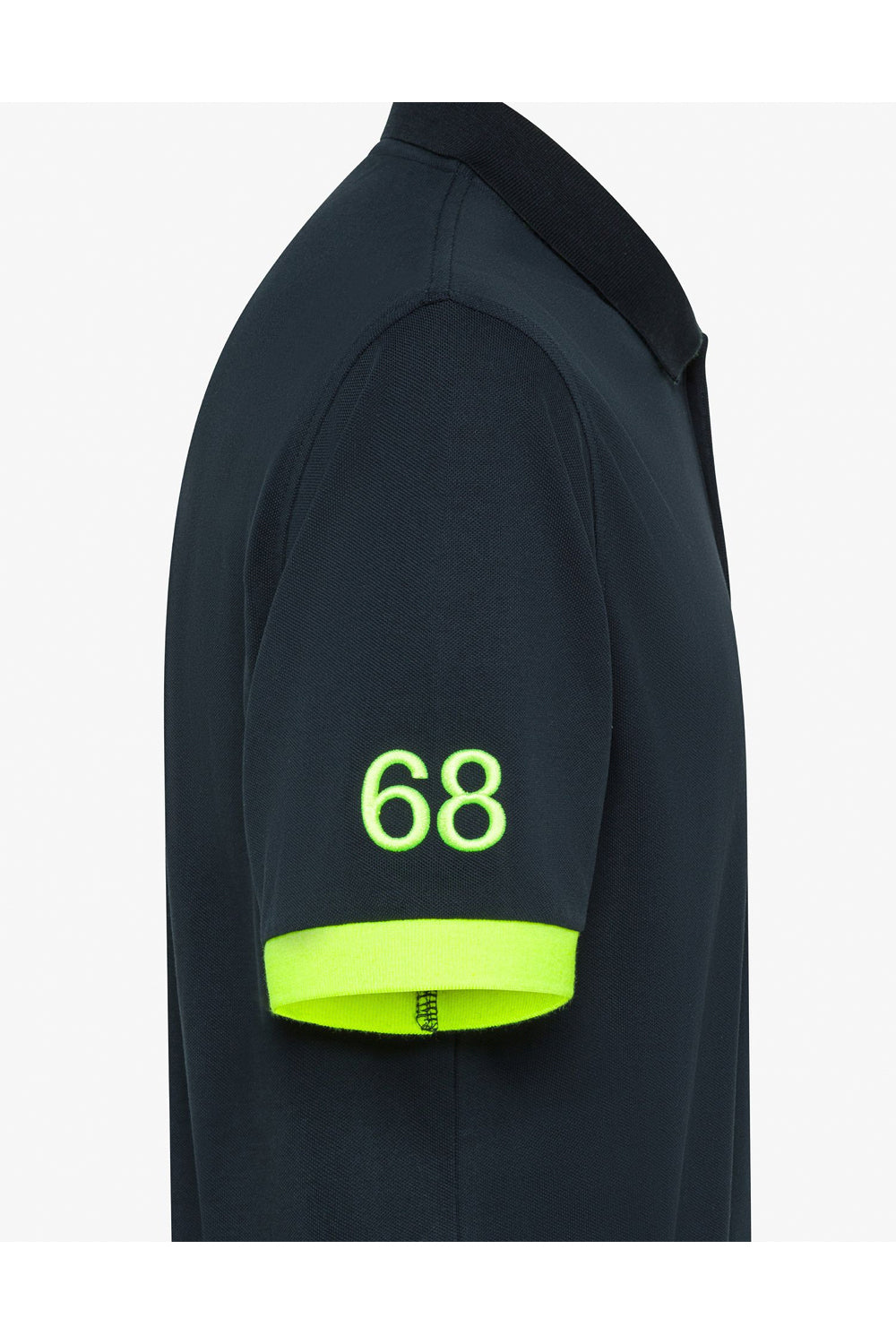 SUN68 Polo con maxi logo in cotone