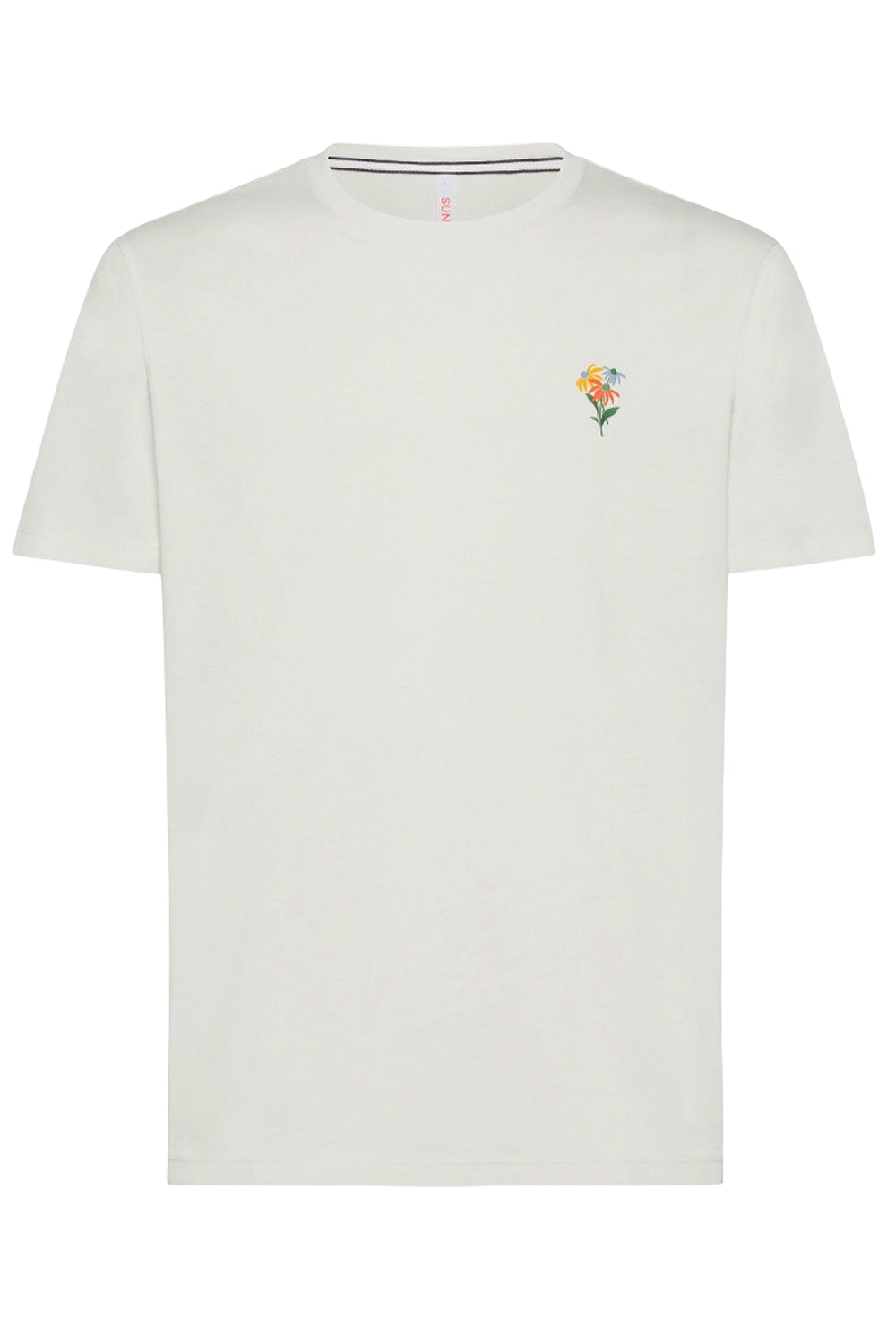 SUN 68 T-shirt con stampa sul retro