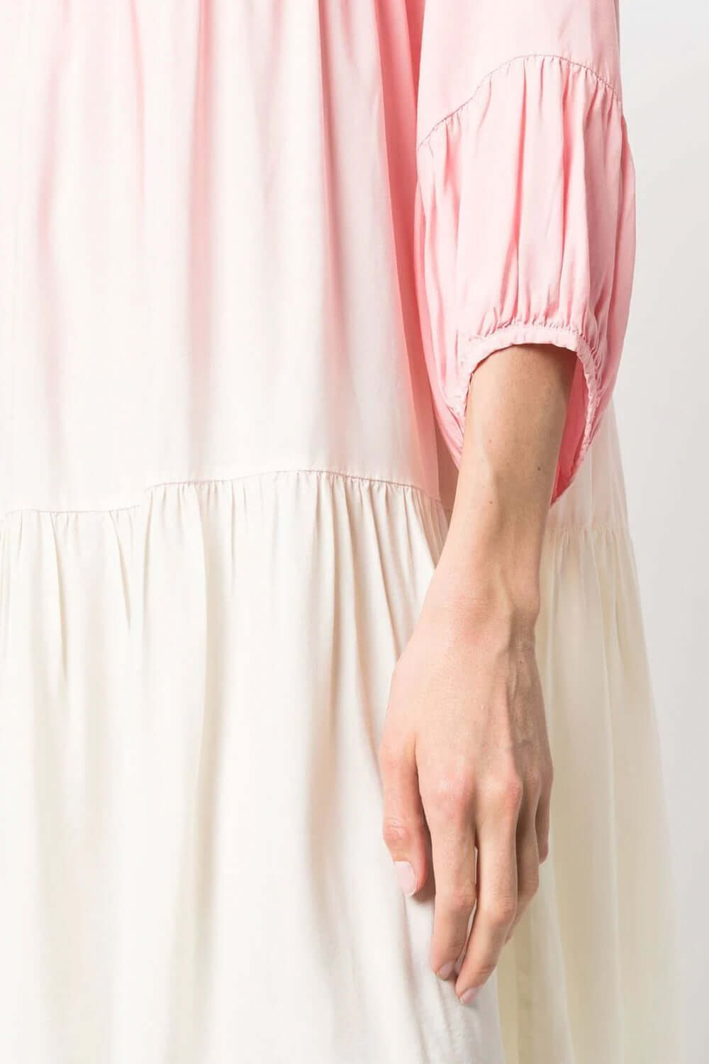 SUNDEK Abito con balze sfumato Dresses SUNDEK goldenwave