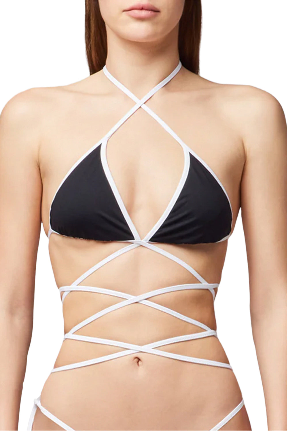 SUNDEK Top triangolo con lacci SUNDEK goldenwave