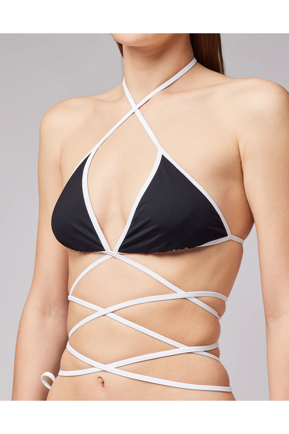 SUNDEK Top triangolo con lacci SUNDEK goldenwave