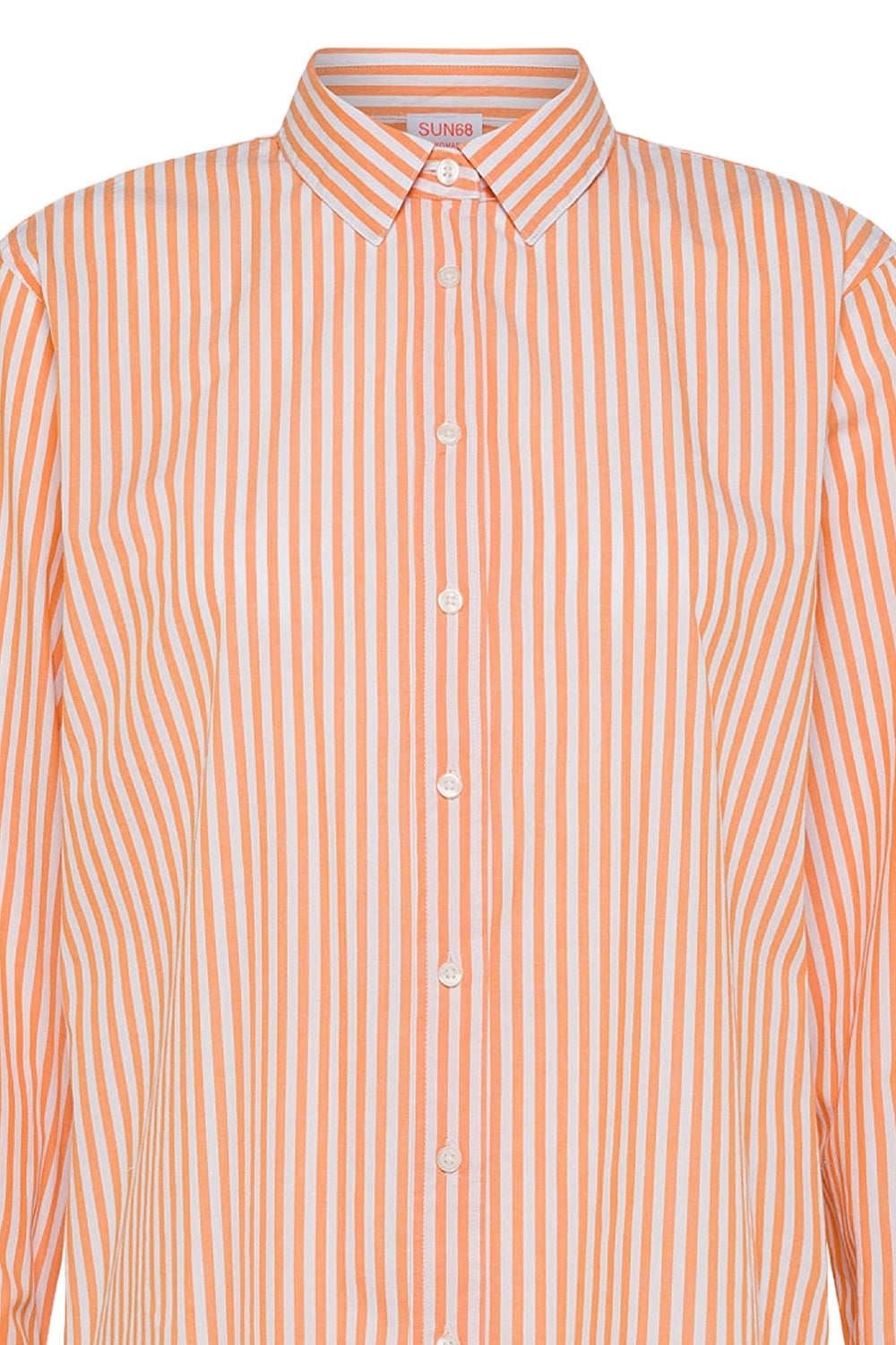 SUN 68 Camicia in cotone oversize a righe Clothing SUN 68