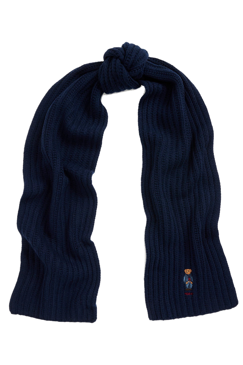POLO RALPH LAUREN Sciarpa Polo Bear lavorata a coste