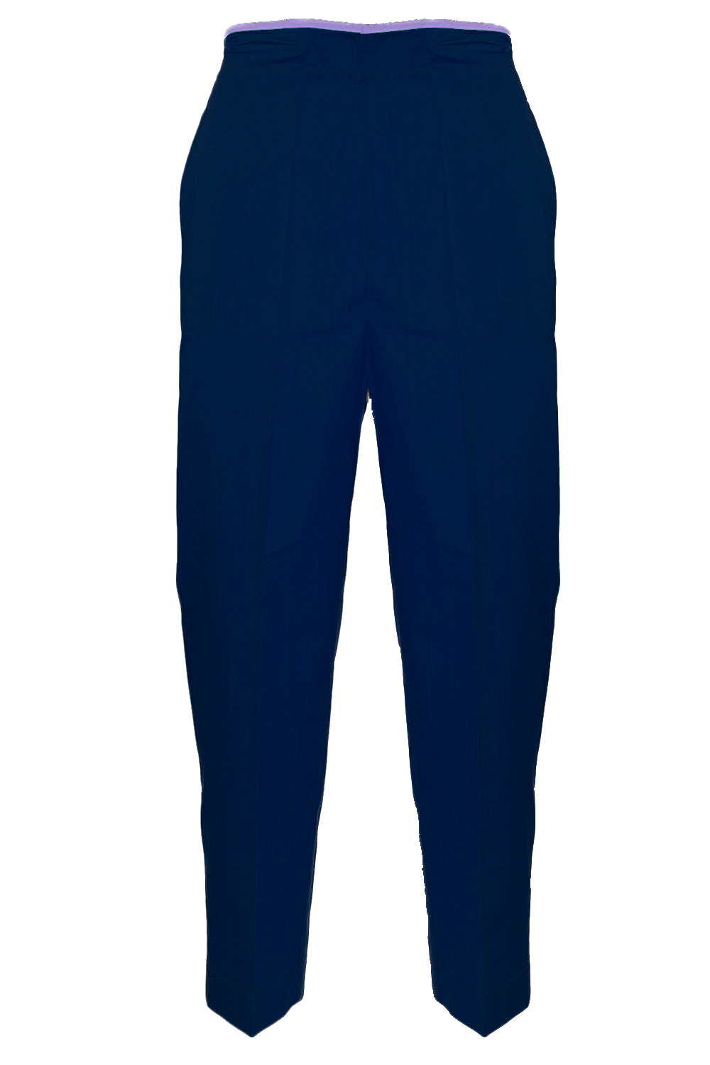 JUCCA Pantalone in cotone con profilo a contrasto JUCCA