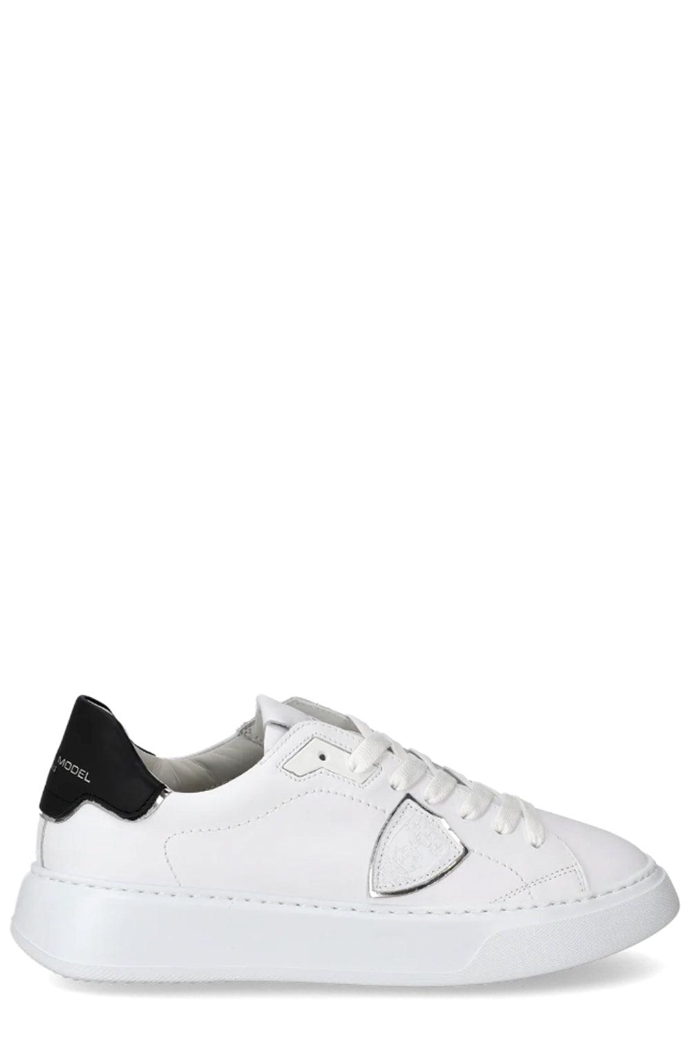 PHILIPPE MODEL Sneaker bassa Temple donna bianco e nero