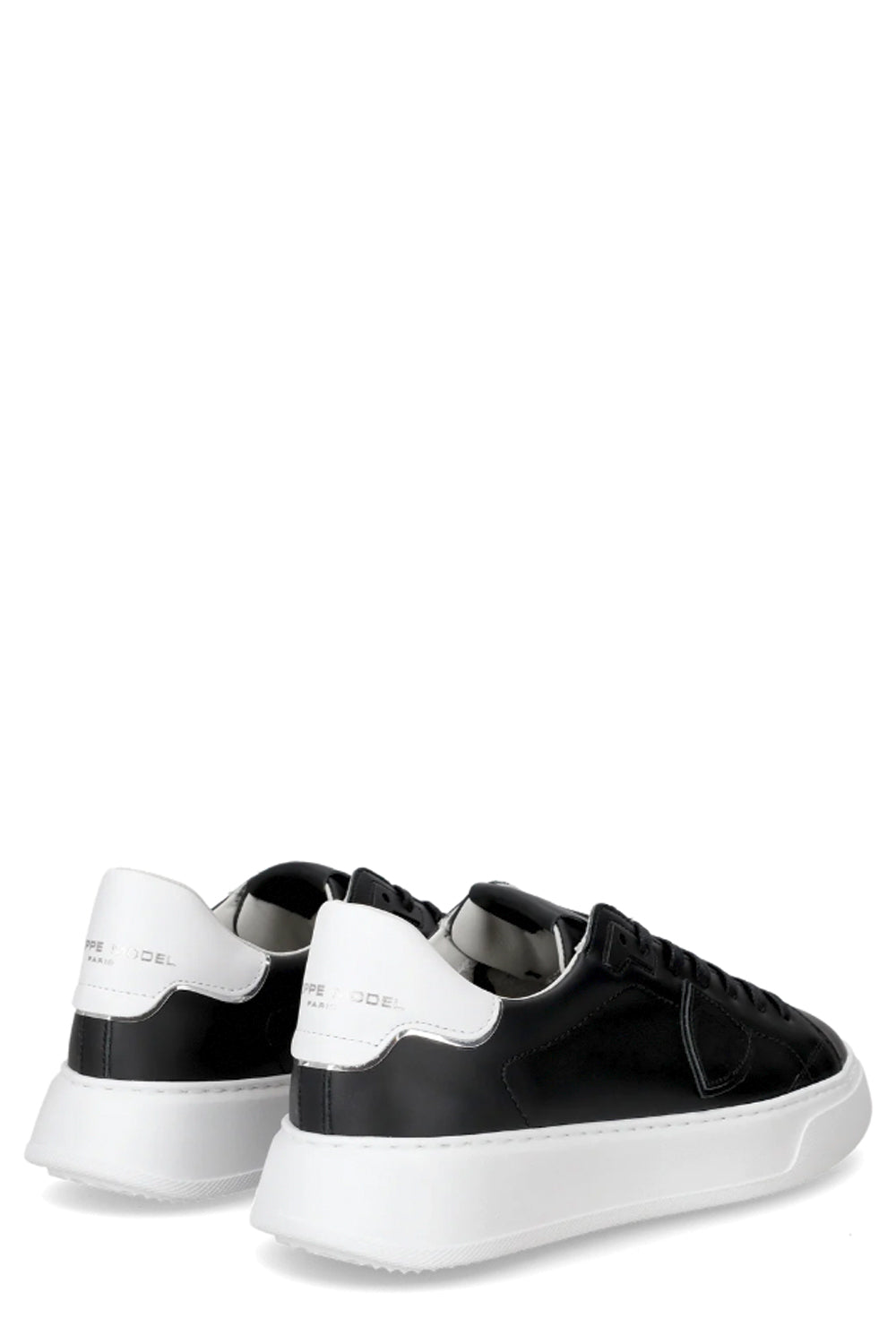 PHILIPPE MODEL Sneaker bassa Temple uomo nero e bianco
