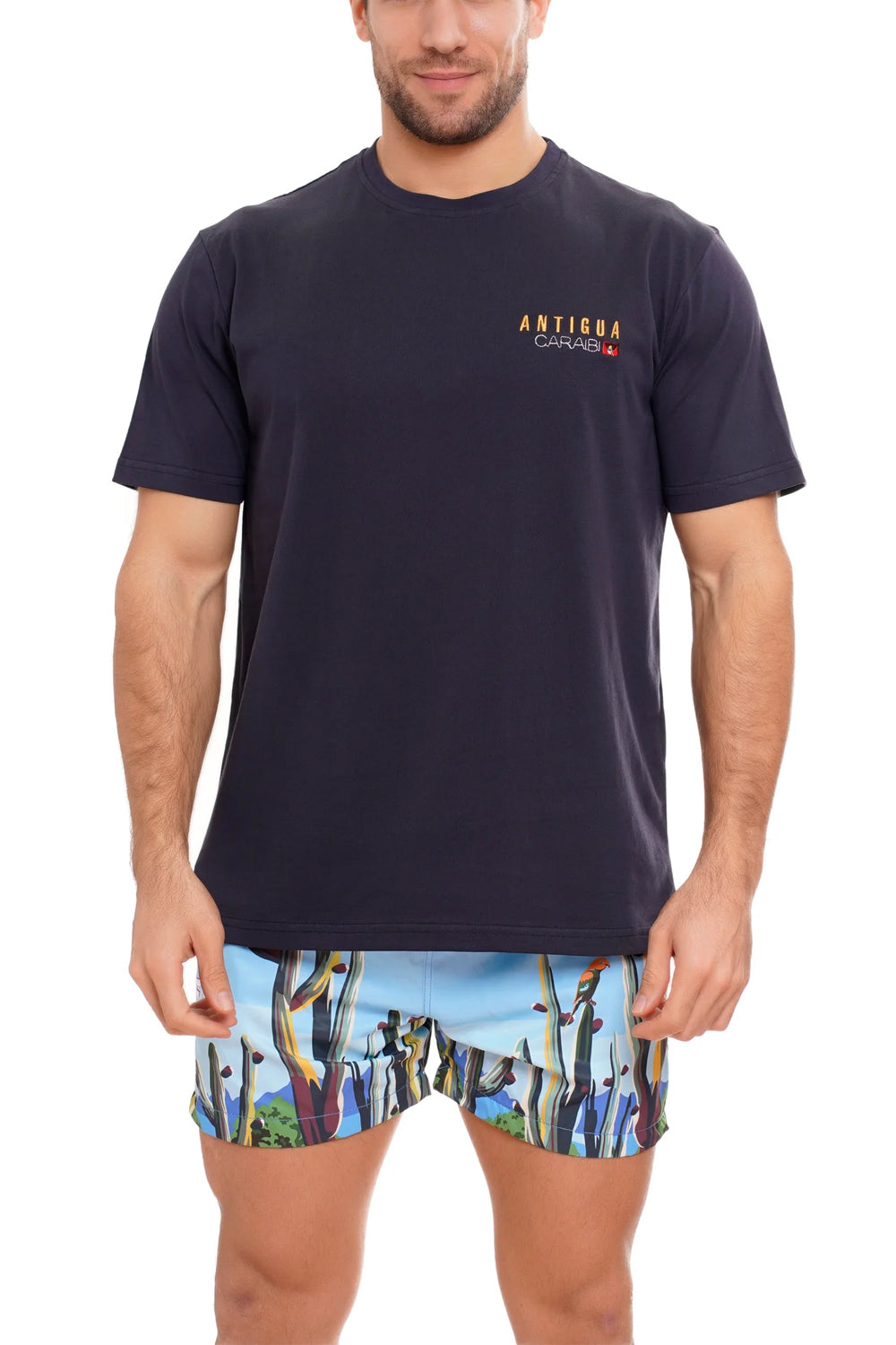 MOVE BEACHWEAR T-shirt con stampa sul retro MOVE BEACHWEAR