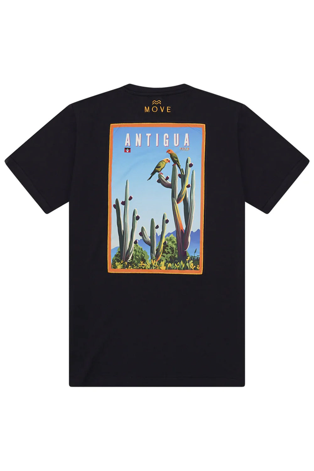MOVE BEACHWEAR T-shirt con stampa sul retro MOVE BEACHWEAR
