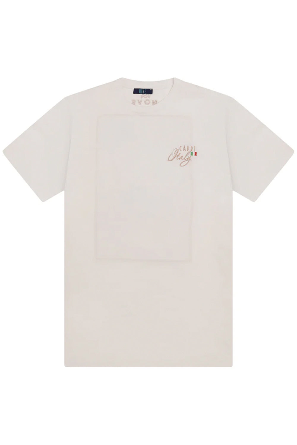MOVE BEACHWEAR T-shirt con stampa sul retro MOVE BEACHWEAR