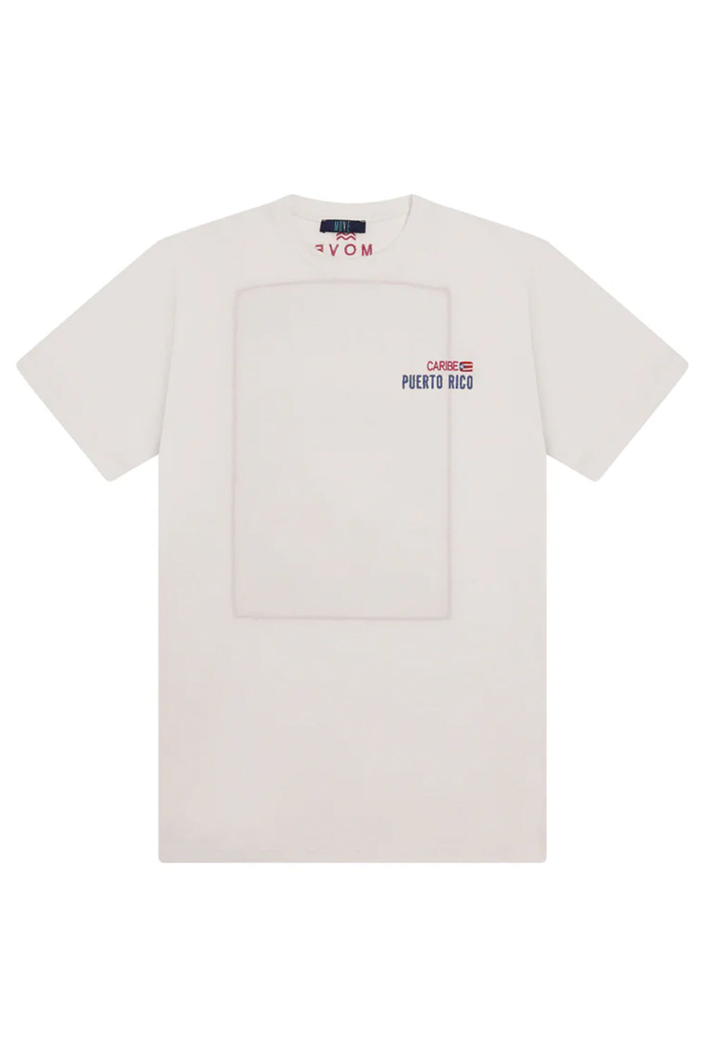 MOVE BEACHWEAR T-shirt con stampa sul retro MOVE BEACHWEAR