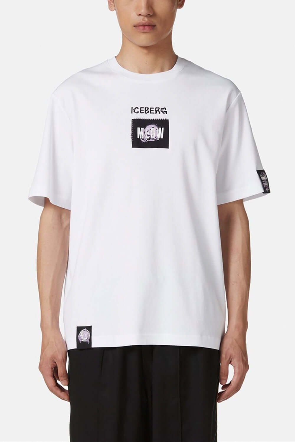 ICEBERG T-shirt in tessuto interlock sostenibile certificato GOTS Uncategorized ICEBERG