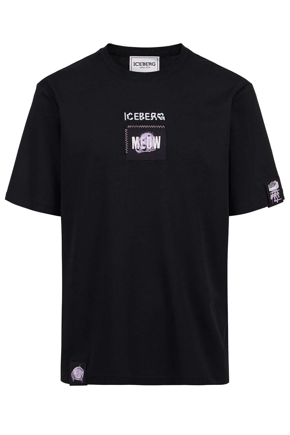 ICEBERG T-shirt in tessuto interlock sostenibile certificato GOTS Uncategorized ICEBERG