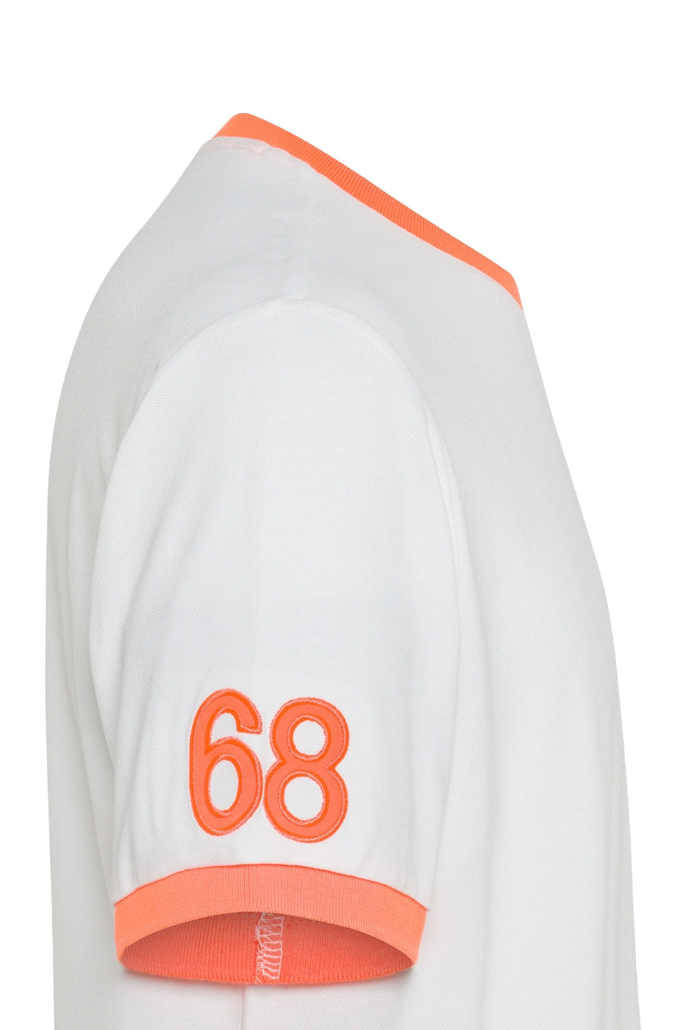 SUN 68 T-shirt con logo fluo