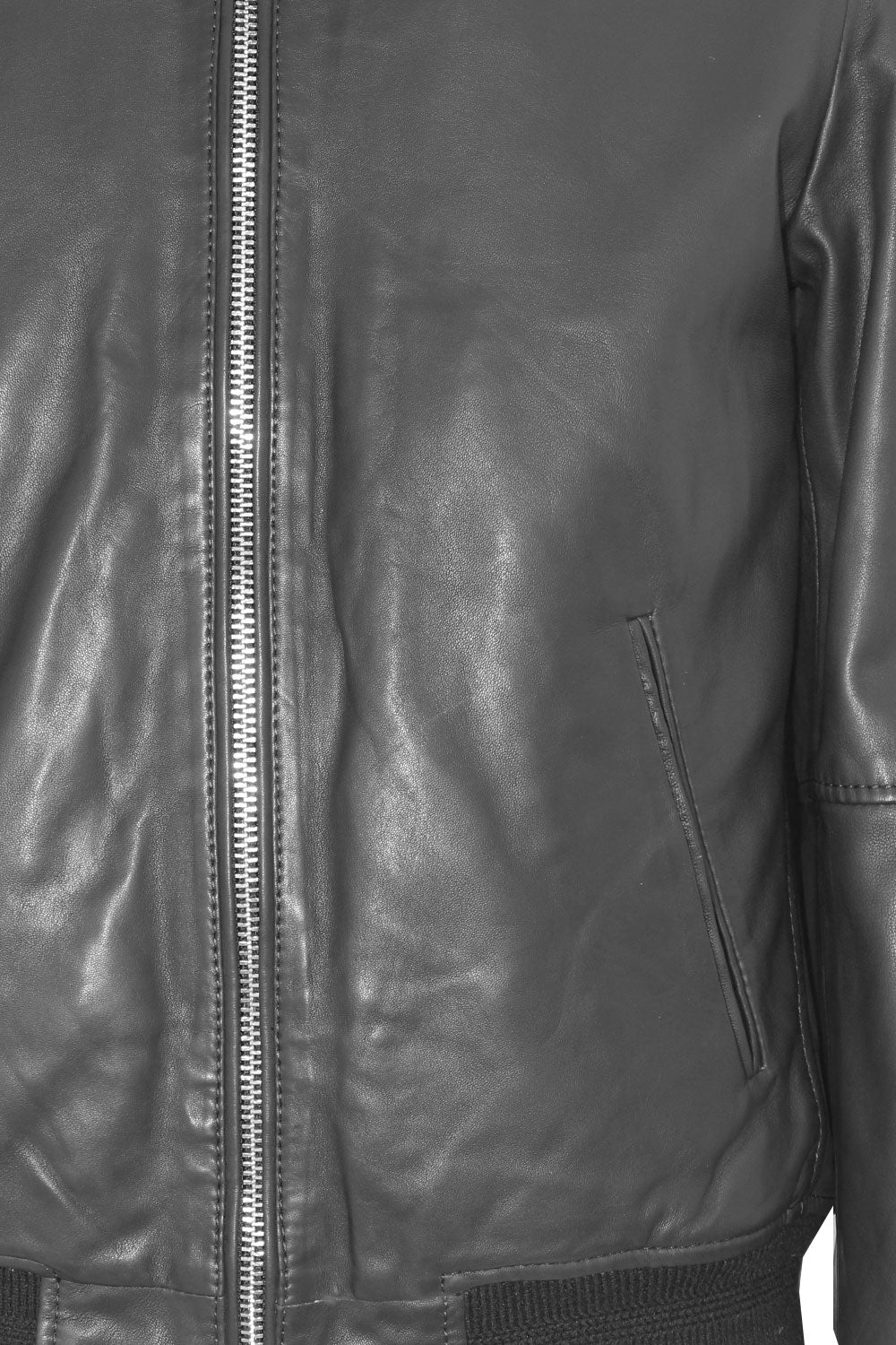 THE JACK LEATHERS Giubbotto Elvis in pelle plongee
