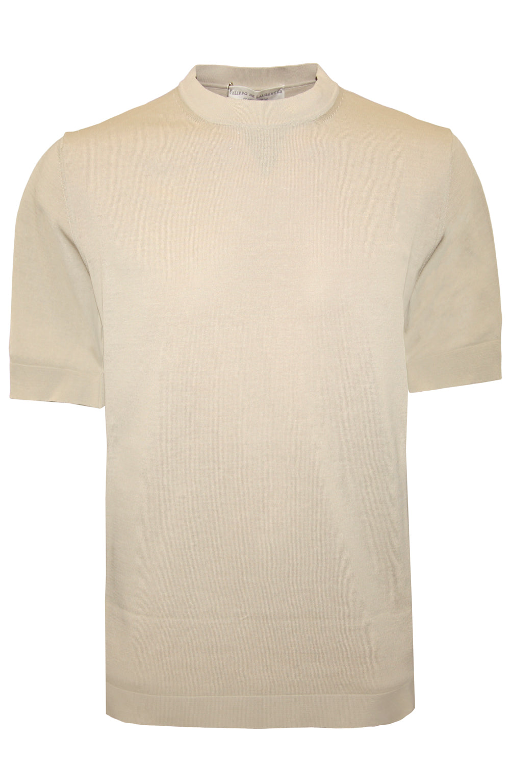 FILIPPO DE LAURENTIIS T-shirt in crepe di cotone