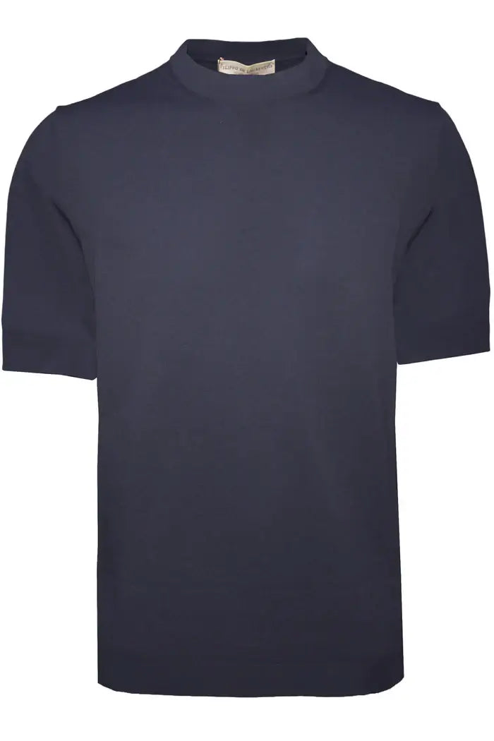 FILIPPO DE LAURENTIIS T-shirt in cotone crepe Uncategorized FILIPPO DE LAURENTIIS