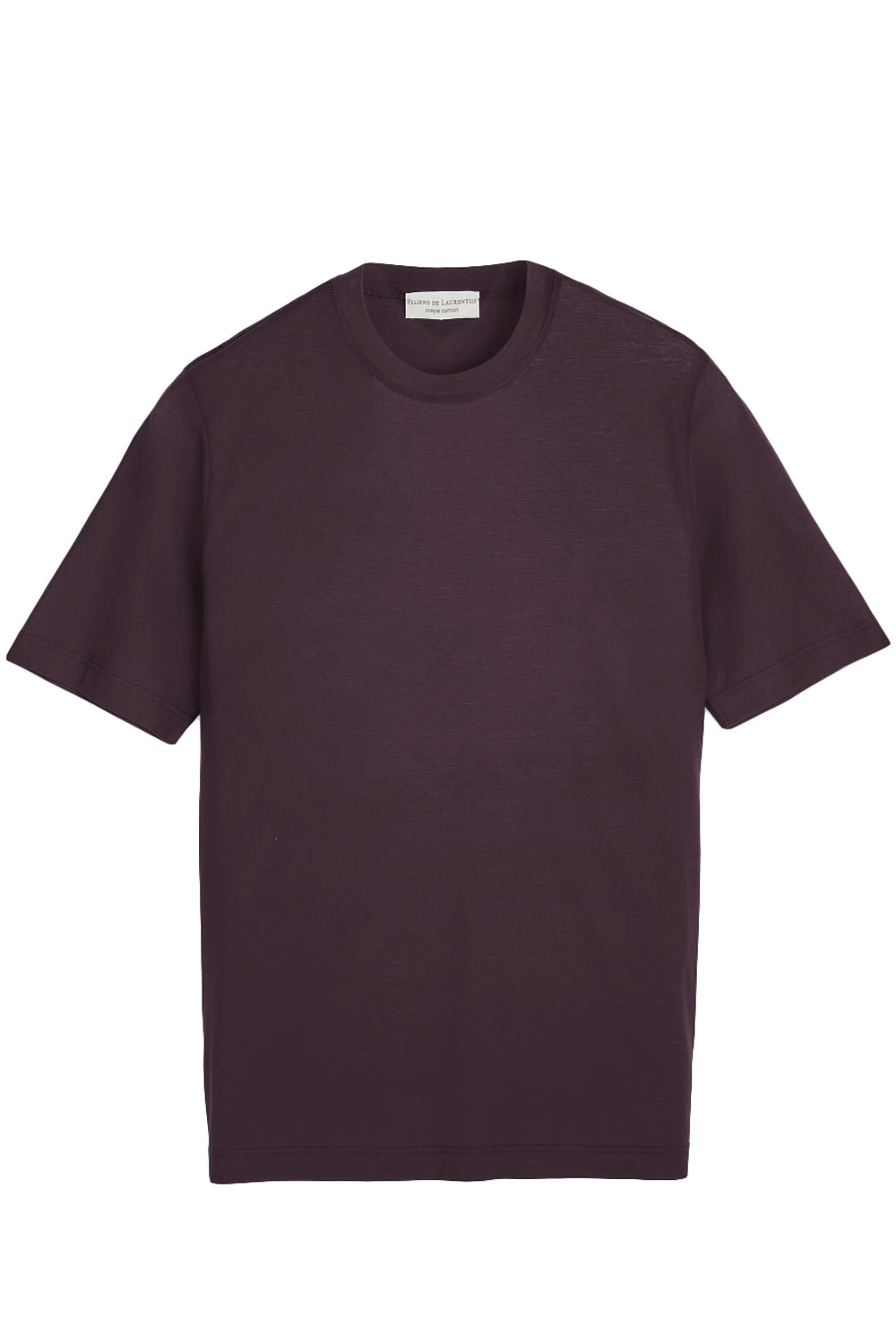 FILIPPO DE LAURENTIIS T-shirt crepe in jersey FILIPPO DE LAURENTIIS