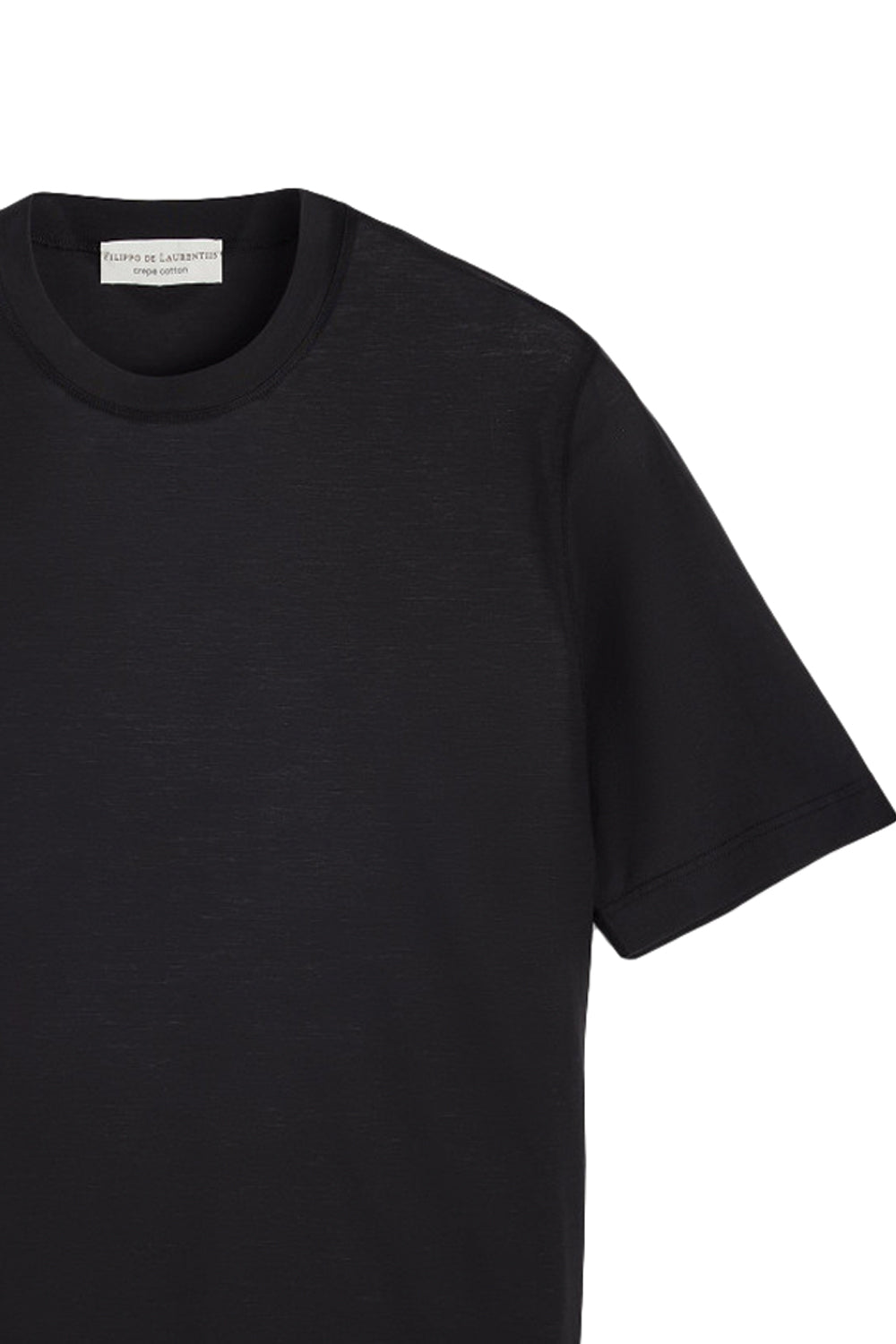 FILIPPO DE LAURENTIIS T-shirt crepe in jersey FILIPPO DE LAURENTIIS