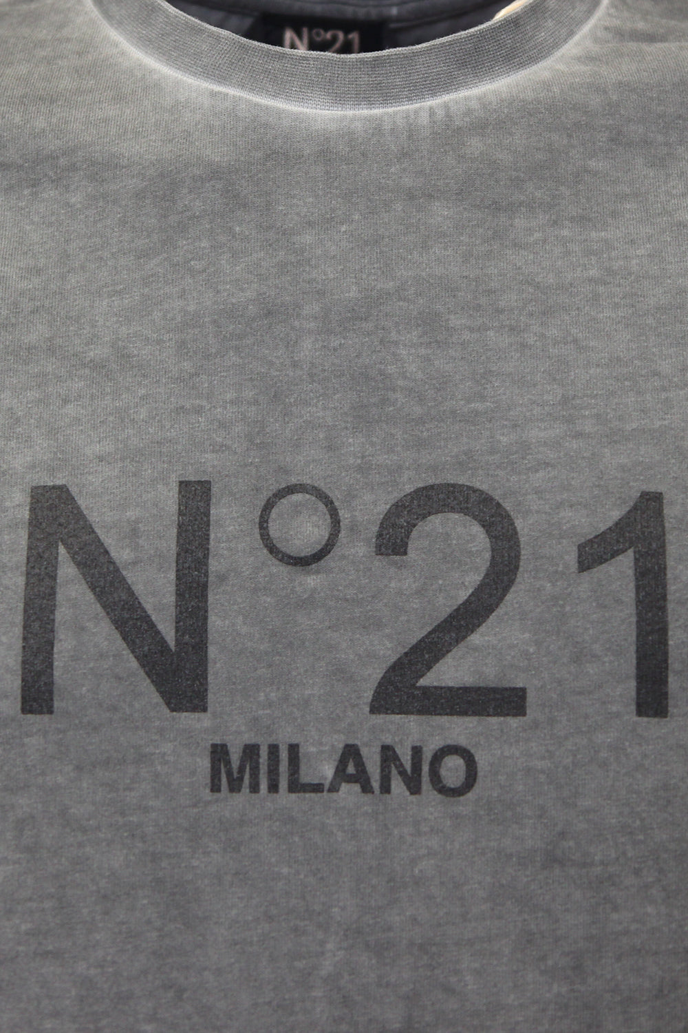 N21 T-shirt in cotone con stampa
