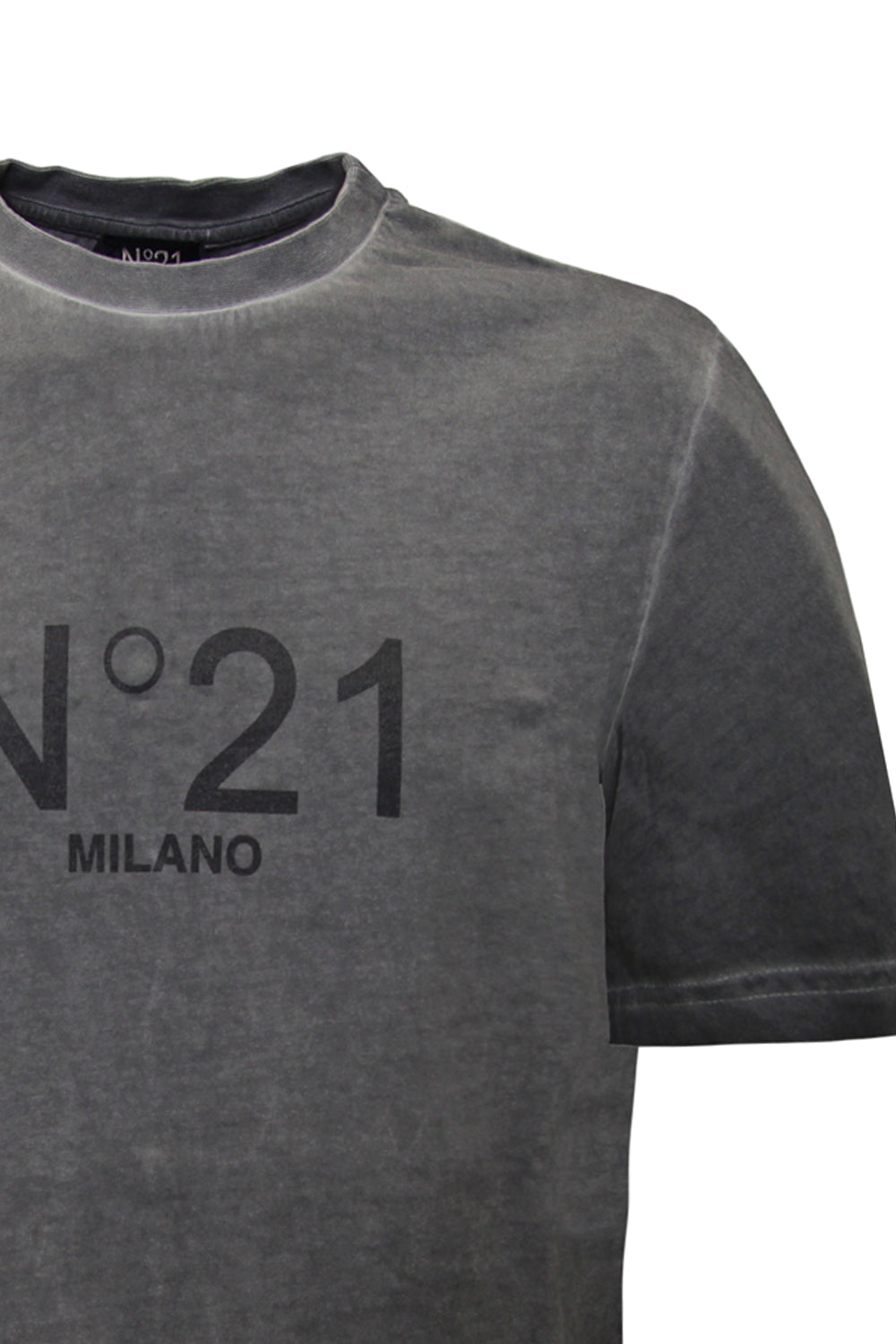 N21 T-shirt in cotone con stampa N21