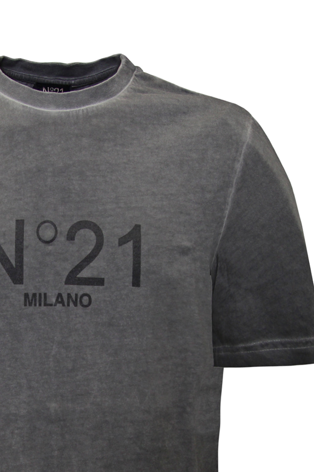 N21 T-shirt in cotone con stampa